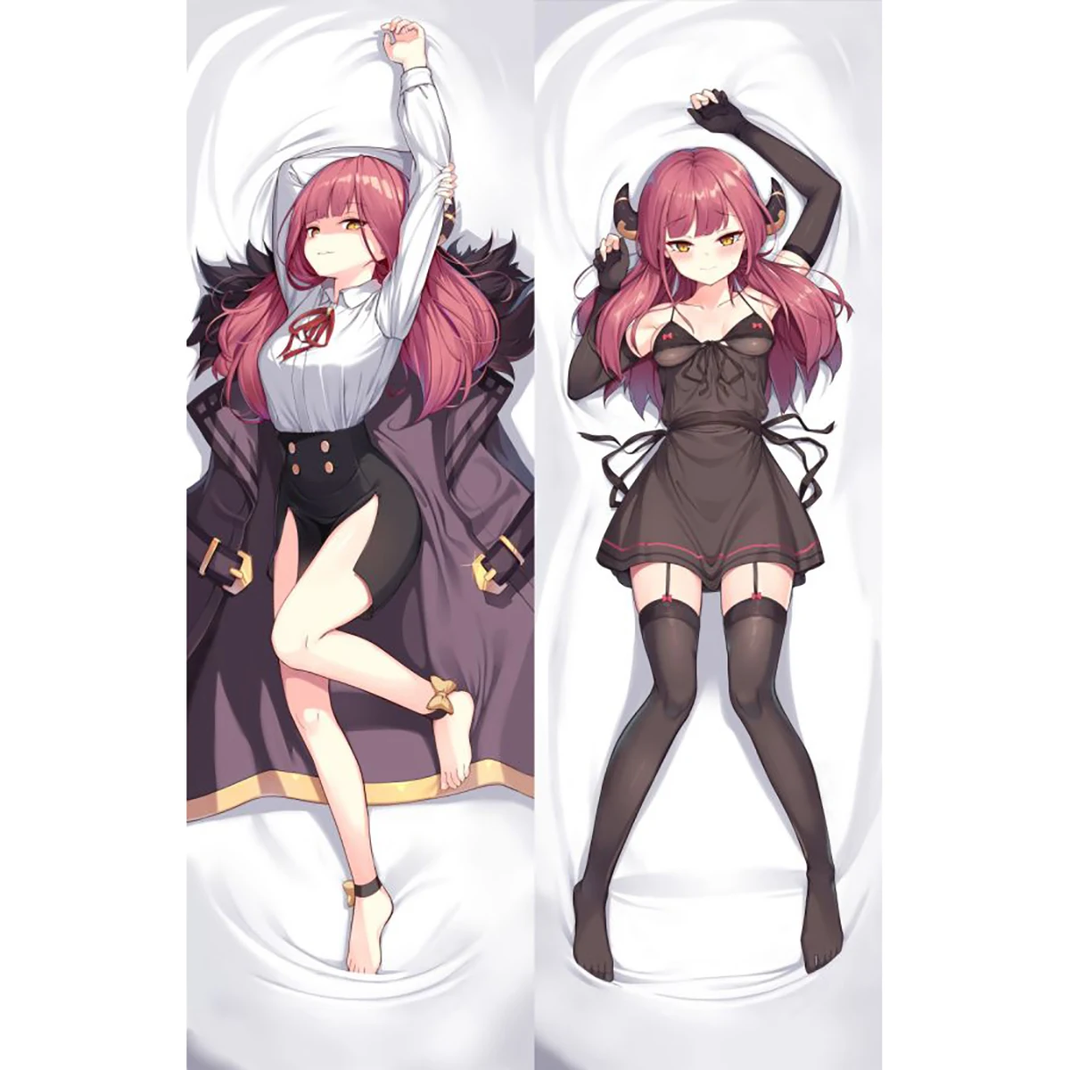 

Rikuhachima Aru Dakimakura Anime Otaku Waifu Decor Blue Archive Hugging Body Pillow Case Cushion Pillows Cover Two-side Printed