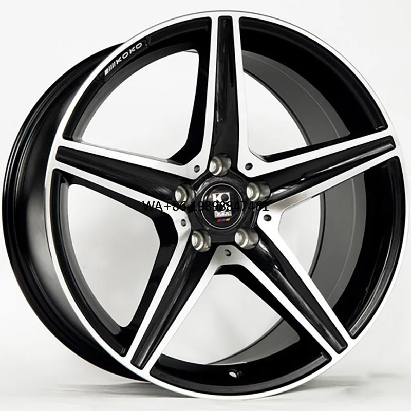 

For 18 Inch 5 Hole Structure Alloy Car Wheel Rims Passenger Car Tires Accessories Supply Customized