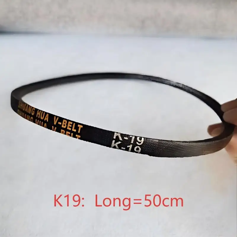 801 Peeler Machine Belt Black Belt Flat Belt Triangular Rubber K20 K19 K21 Semi Automatic Strapping/Bunding Machine Parts