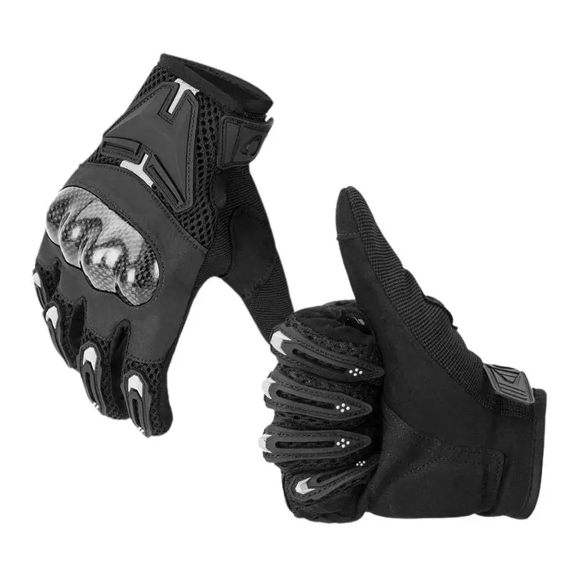

Motorcycle Riding Gloves Men Winter Touch Screen Protective Snowmobile Winter Thermal Gloves 1 Pair Breathable Wear-Resistant