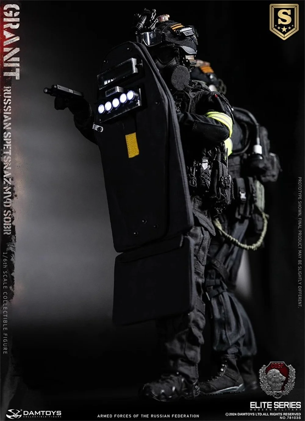 DAMTOYS DAM 78103S Special Edition Russische männliche Puppenfigur Komplettset Bewegliche Actionfigur 12" Geschenk für Fans Sammeln 1/6