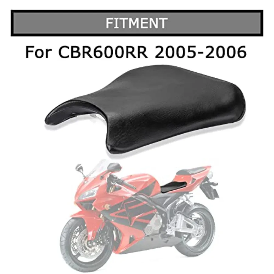 Front Rider Driver Seat Pillion Cushion for CBR600RR 20052006 Black
