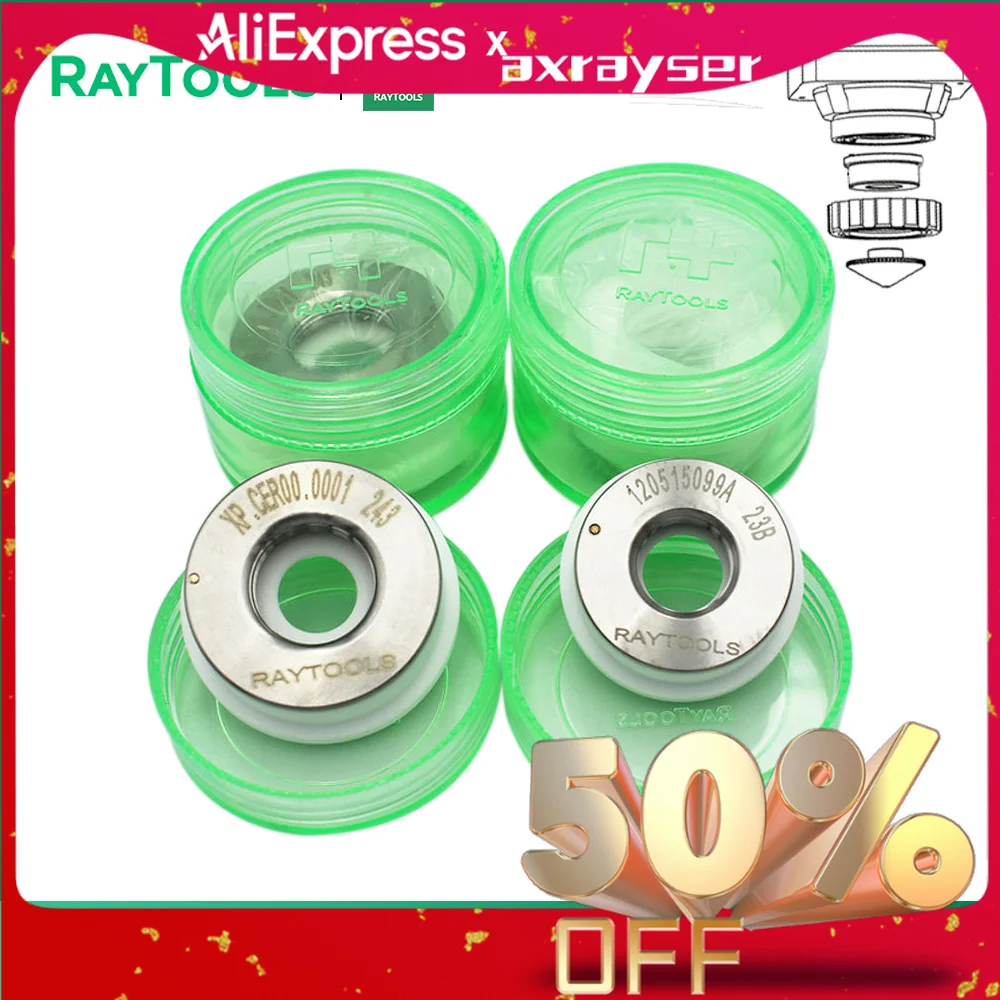 Original Raytools Laser Ceramic D28 M11 D32 M14 D19.5 M8 Laser Nozzles Holder for BT240S BM109 BM111 BS06K Laser Cutting Head