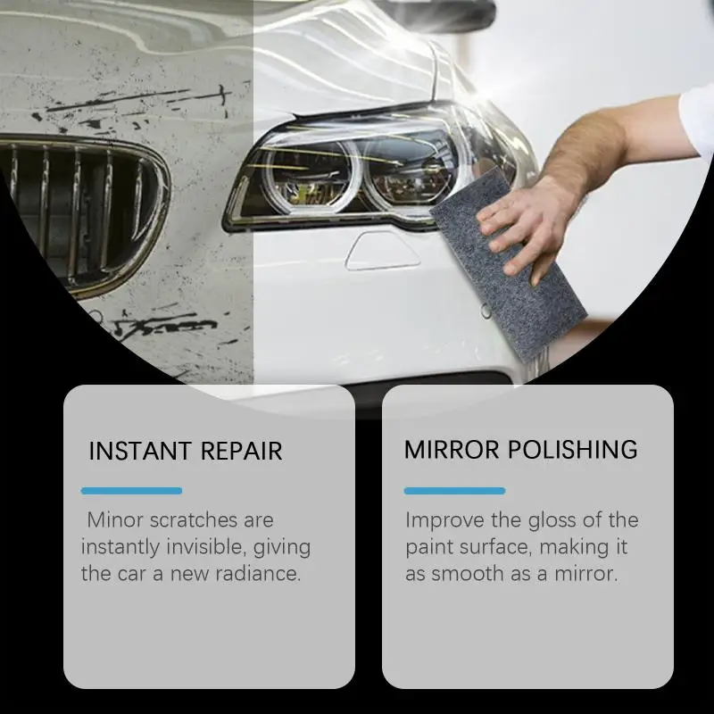 Effective Car  Remover Kit Paint Repair Polish Paste for Swirl Mark Elimination Bumper Touch Up Cleaning Use