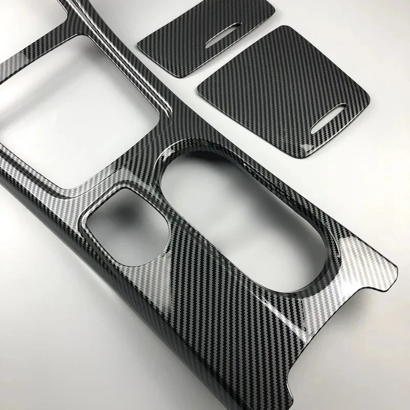 Center Console Gear Shift Water Cup Holder Decorative Cover Trim For Mercedes Benz A Class W176 CLA C117 GLA X156 2013-2018 LHD