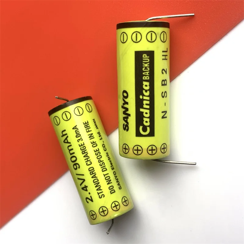 1PCS N-SB2 Imported Sanyo Battery 2.4V 90Mah Suitable for Testing Instruments Genuine