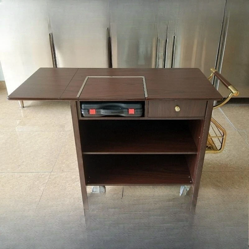 

Hotel cooking cart Mobile abalone cart Cassette stove Cooking Double head cooking Fried steak Hall burning car