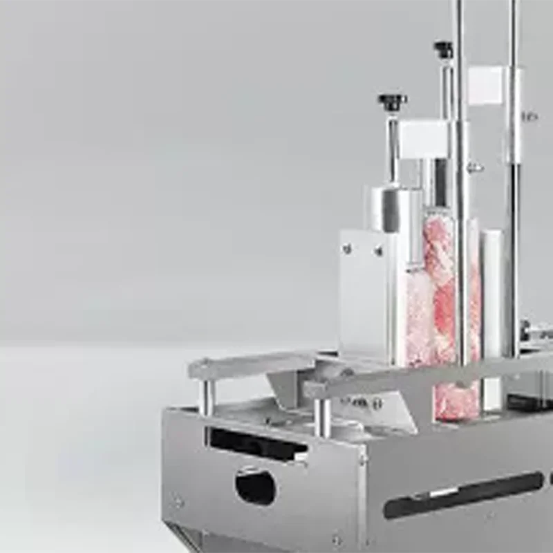 Commercial Automatic Mutton Roll Slicer 400W Variable Speed Motor   Max 2000W Frozen Beef Meat Cutting Machine