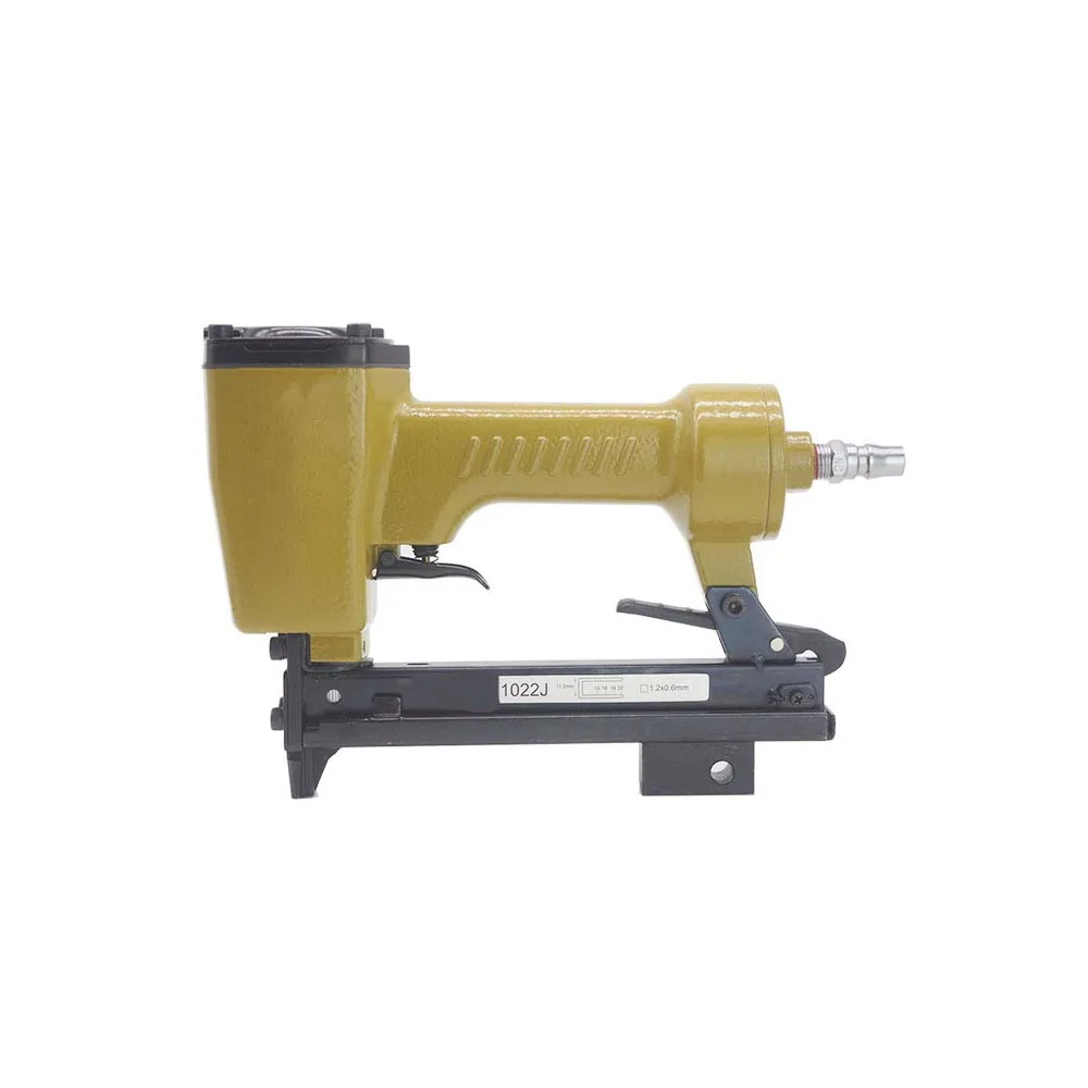 Leather Fabric Carton Wood Air Nailer Stapler 1022J Multifunctional Pneumatic Staple Gun Code Nail Gun Book Sewer