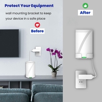 Y16A Router Wall Mount Bracket Suitable for TP Link Deco BE63/BE65/BE10000 Mesh Wifi7 Router Saving Space 1PCS