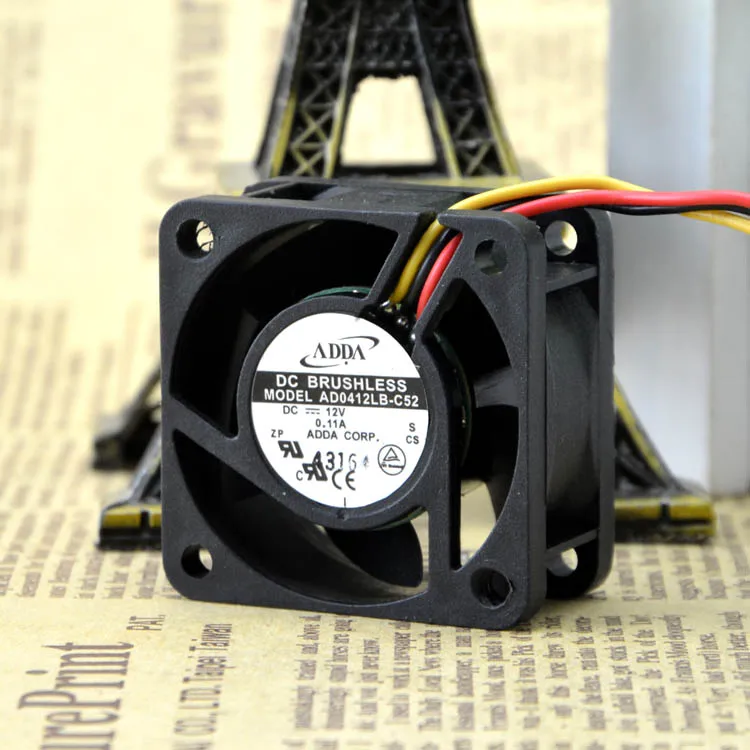 

ORIGINAL AD0412LB-C52 4020 DC12V 0.11A COOLING FAN