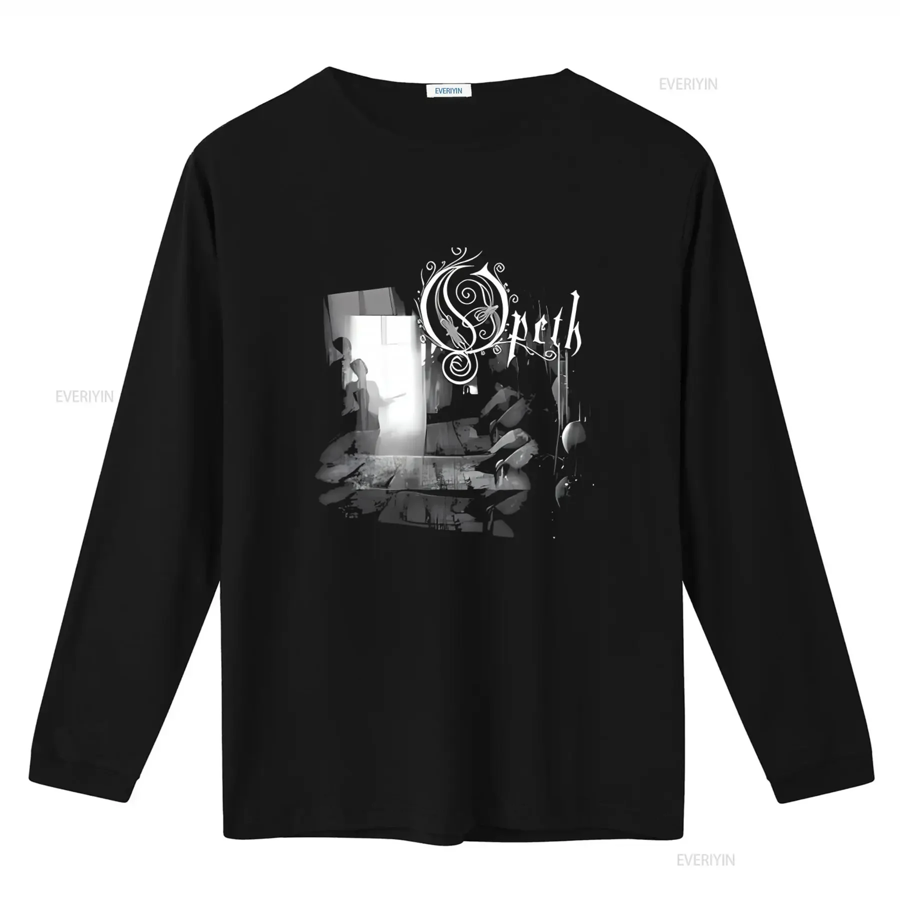 OPETH DAMNATION Band T Shirt Size L New Rock Music Fan vintage Washed Stretched graphic Slightly Stylish Breathable Versatile