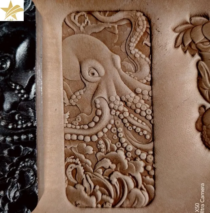 

Инструмент для тиснения и штамповки кожи Octopus: алюминиевая форма для логотипов, пресс для горячего и холодного тиснения, инструмент для формовки и штамповки