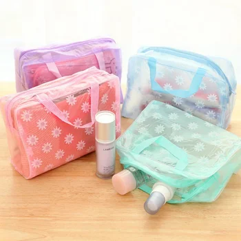 Wasserdichte Bades chwimm tasche transparente Make-up-Tasche Toiletten artikel Veranstalter Reise Wasch beutel Sport Fitness studio Schwimm zubehör