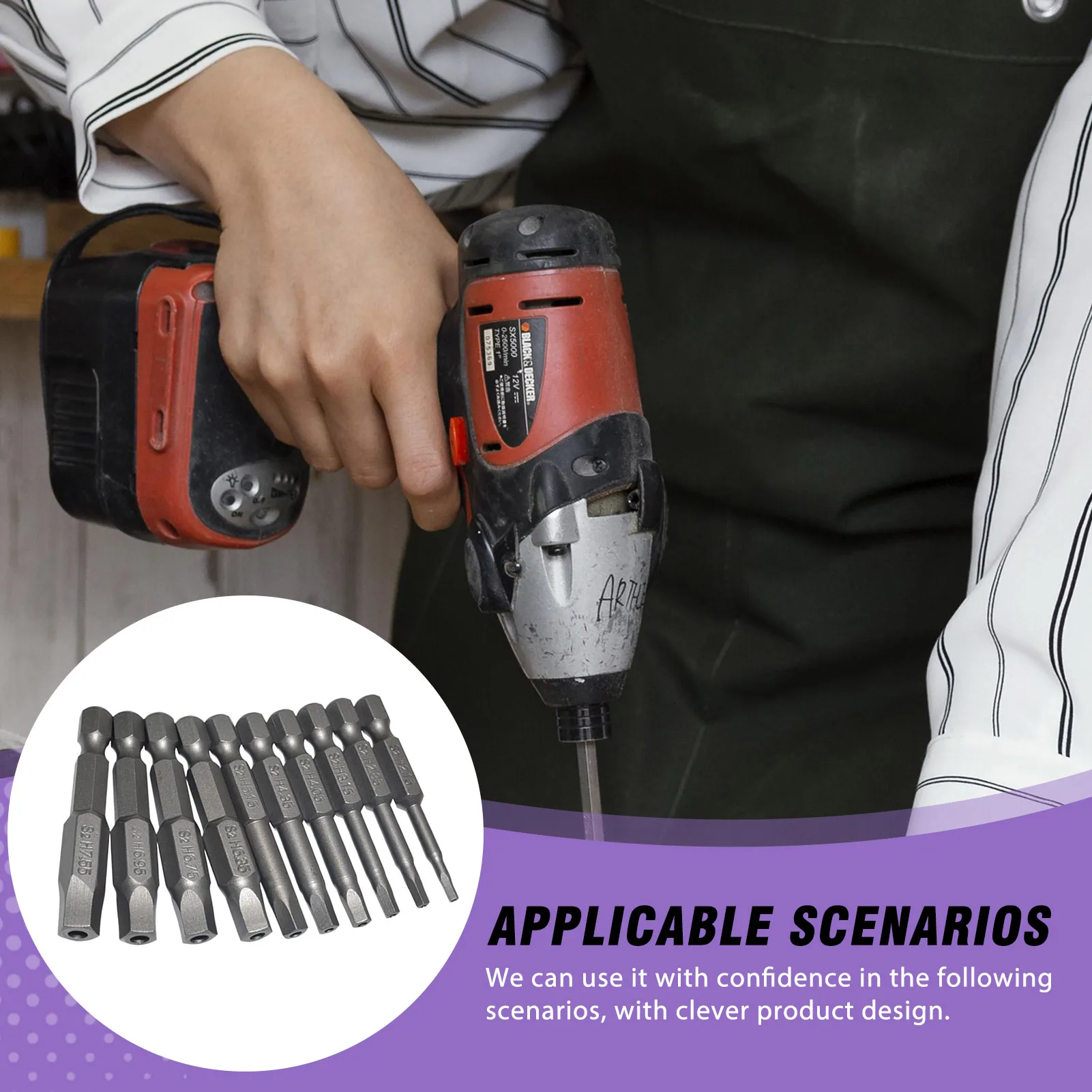 S2 Steel Security Bit Set for Electronics Repair Professional Technicians Tamper Resistant Star Bits 50mm Durable Tools