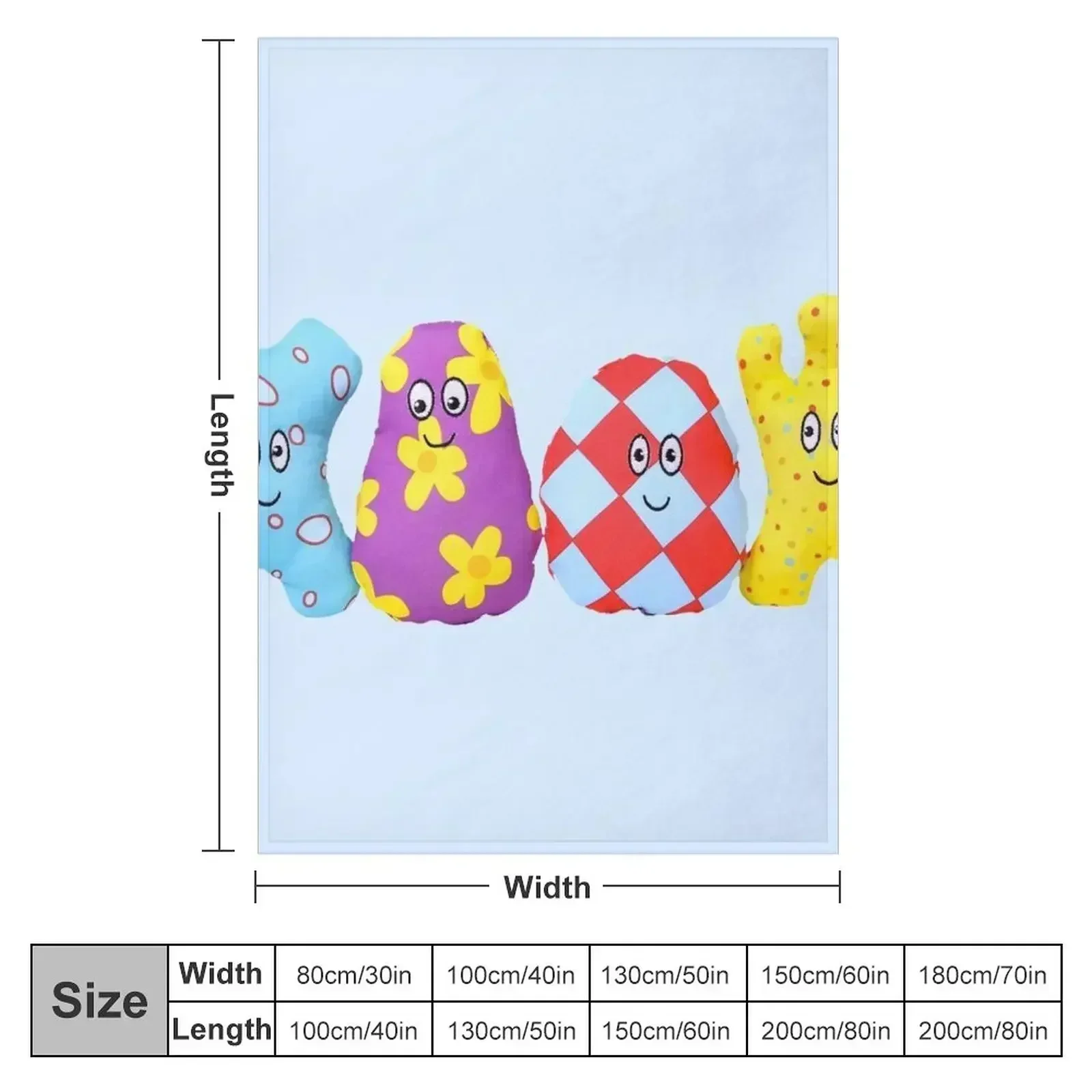The Haahoos In the night garden Throw Blanket Beach Soft Blankets For Sofas For Baby Camping For Decorative Sofa Blankets
