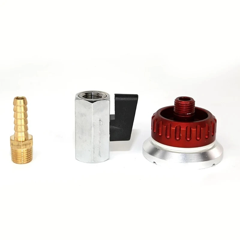 Vacuum nozzle + valve + barb joint TBC2 bag pressing process high performance