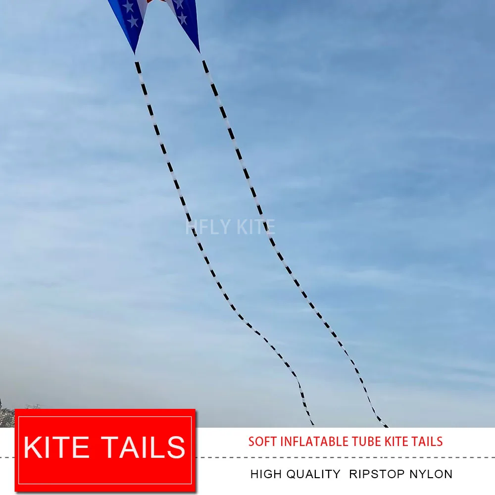 튜브 연 꼬리, 립스톱 나일론, 긴 꼬리로부터 흘러내림, 직경 15cm, 30m, 45m, 25m, 신상