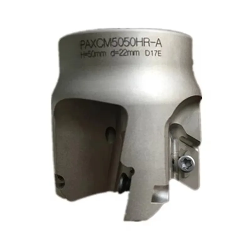 Fresa indicizzabile in metallo duro PAXCM5050HR-A /B 5063HR-A/B per sgrossatura rame-alluminio ad alta velocità per XEKT19M508FR-MA