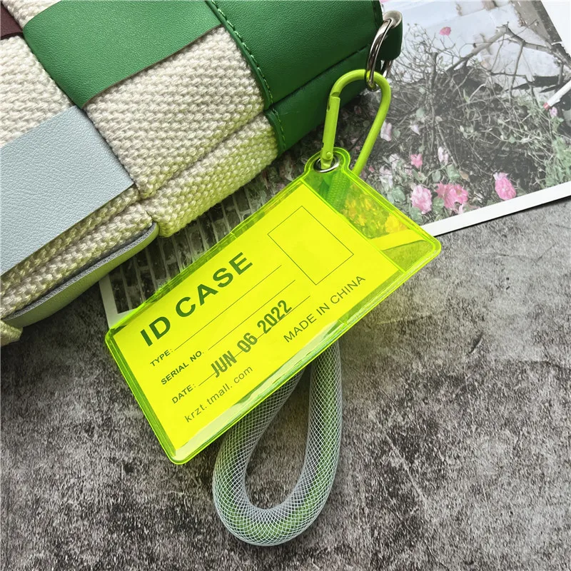 Lanyard ID Card Holder Contrasting Colors Credential Holder Removable Identity Card Holder Premium ID Badge Teacher Accessories