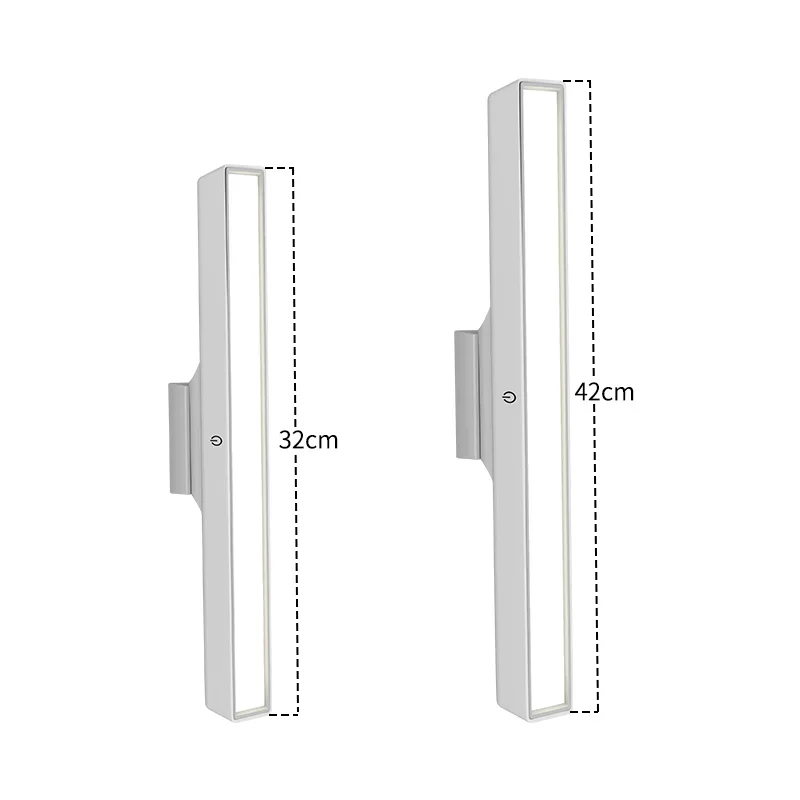 USB dimmable LED wall lamp with 80% rotation temperature adjustable folding desk lamp, used for reading light in the study