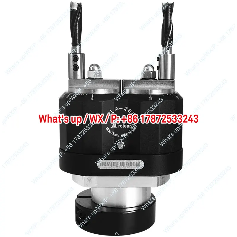 Aluminum Alloy Woodworking Drilling Multi-Axis Tool with Multi-Head Three Hole Hinge Drill Bag for Precision Woodwork