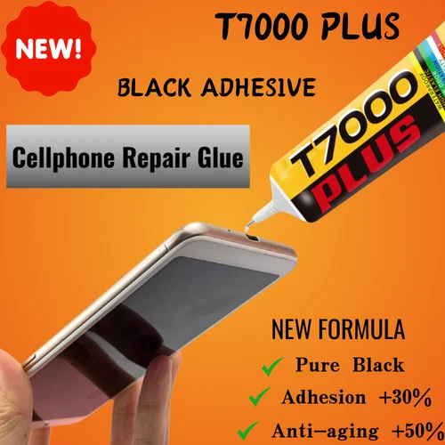 T-7000 actualización contacto negro teléfono móvil tableta reparación adhesivo fuerte T7000 PLUS pegamento 15ML 50ML 110ML con salida de aguja fina