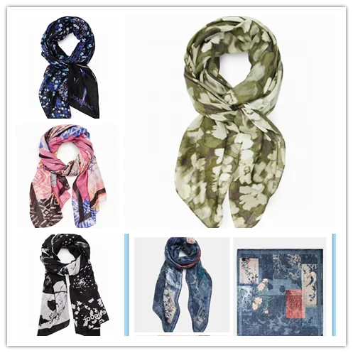 Colorful Trend Fashion Versatile Triangle Scarf
