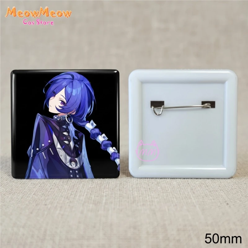 Zenless Zone Zero ZZZ Promeia Badge Anime Game Brooch Pin SRank Ice Anomaly Agent Collectible Cosplay Jewelry Gift Promeia Badge