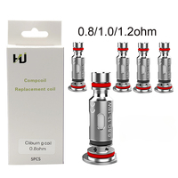 HJS OEM Caliburn G Coil UN2 KA1 Mesh Coil 0.8ohm 1.0ohm 1.2ohm Coils Head for Caliburn G G2 GK2 System KOKO Prime