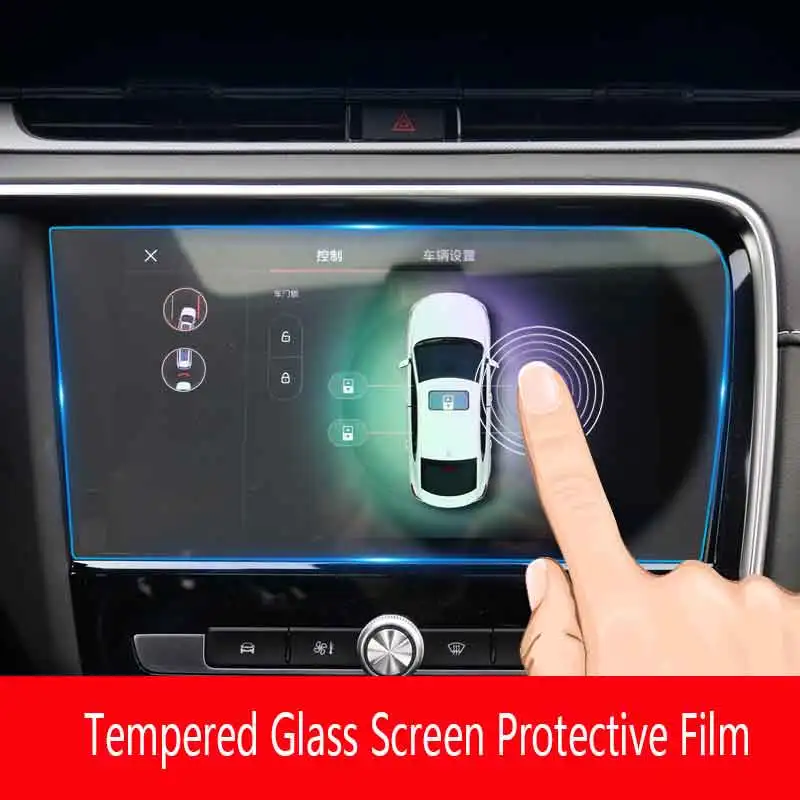 For MG 6 MG6 Interior 2019 Car GPS Navigation Tempered Glass Screen Protective Film Auto Interior Accessories