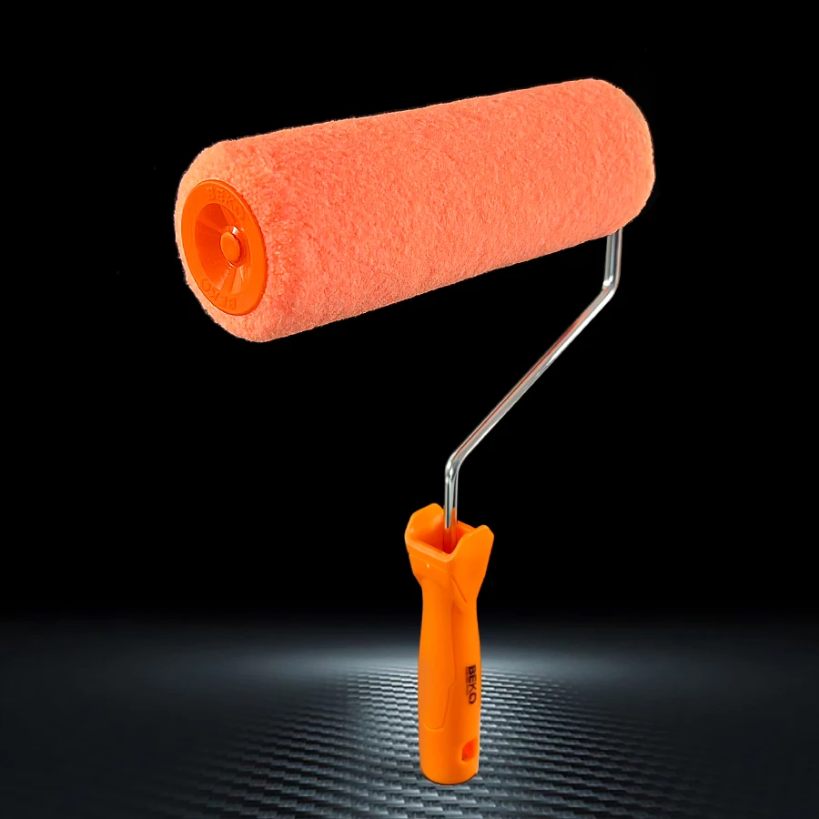 Picture 3: 9 Inch Orange Peel Pattern Paint Roller Sealed Packaging Waterproof Special No Dead Angle Roller Brush for Interior Wall Art Pai