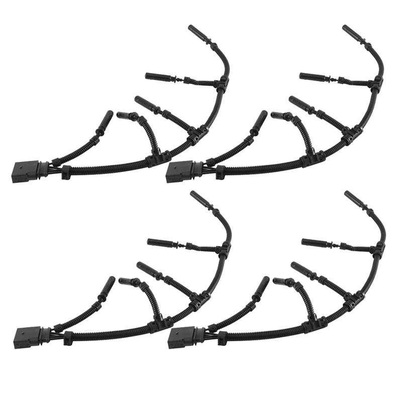 

4Pcs Engine Glow Plug Bridge Wiring Harness 070971277B For VW Transporter 2003-2010 2.5 TDI 07Z971277A,074972095B