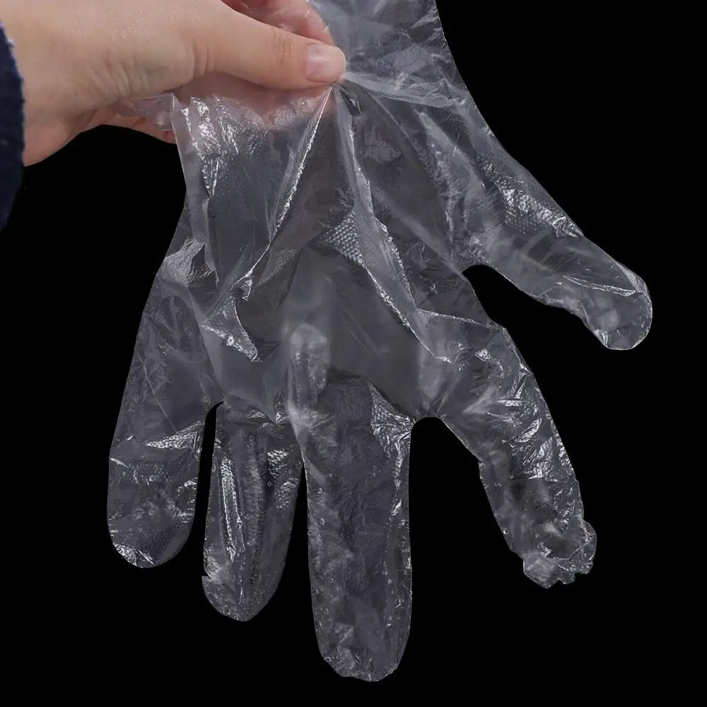 Household Multifuctional Plastic Gloves Barbecue Crayfish Transparent Disposable Gloves Eco-friendly Multifunctional Gloves