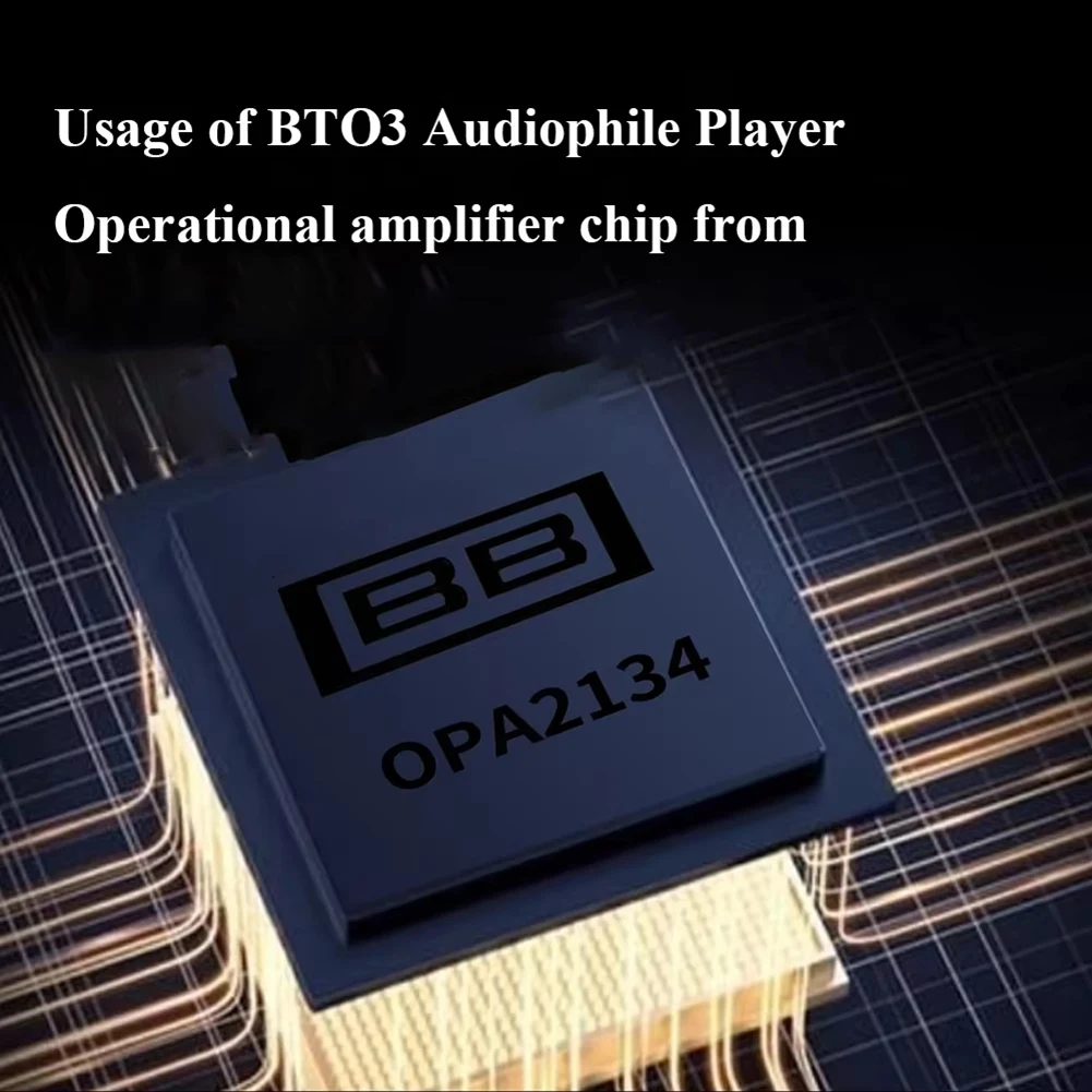 HowAA87 HIFI Audio Decoder Bluetooth5.3 Audio Receiver 24bit 48KHz Lossless Decoding USB PlaybackBuilt-in OPA2134 OpAmp FM Radio