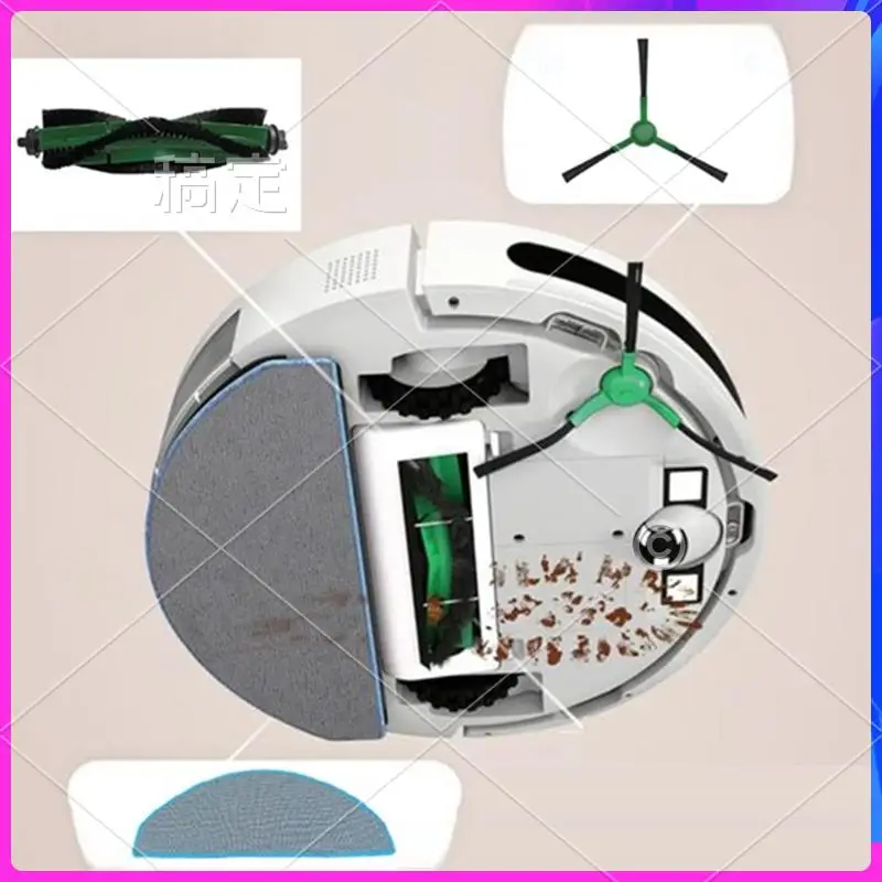 

AU-For Irobot Romba Combo Essential / 2 Essential / Vac Essential / Essential Vac 2 Robot Vacuum Main Side Brush Mop Filter