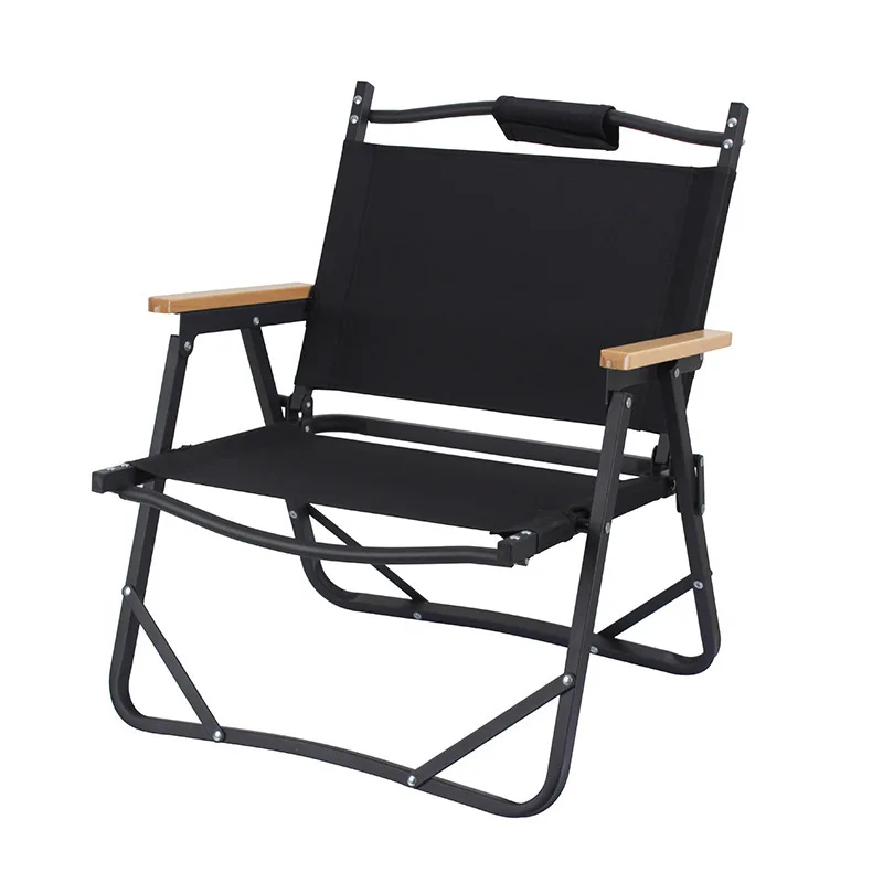 Enjoy good sale beech wood handrail aluminum alloy outdoor Kermit chair