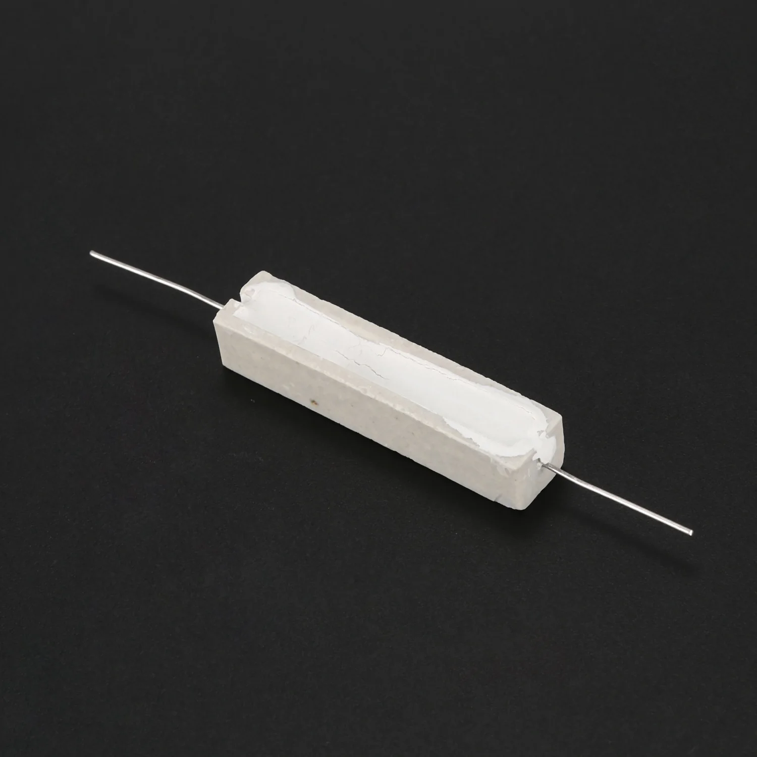 Resistor cerâmico Wirewound do cimento, 5 ohms, 10W, watt 5%