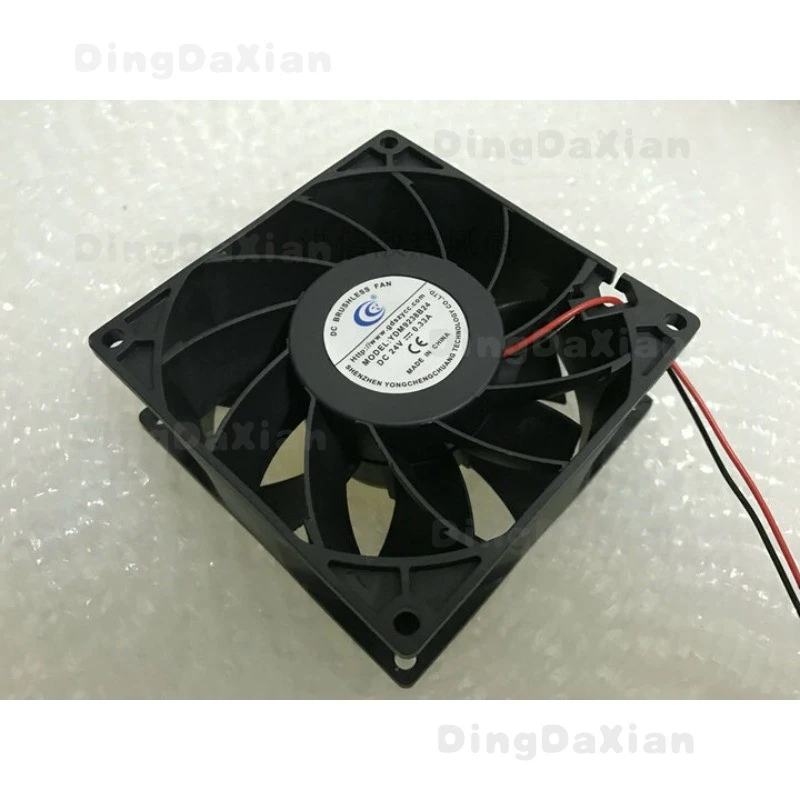 D 1PCS Welding Machine Inverter Cooling Fan For YCC YDM9238B24 9238 9.2CM DC24V 0.33A