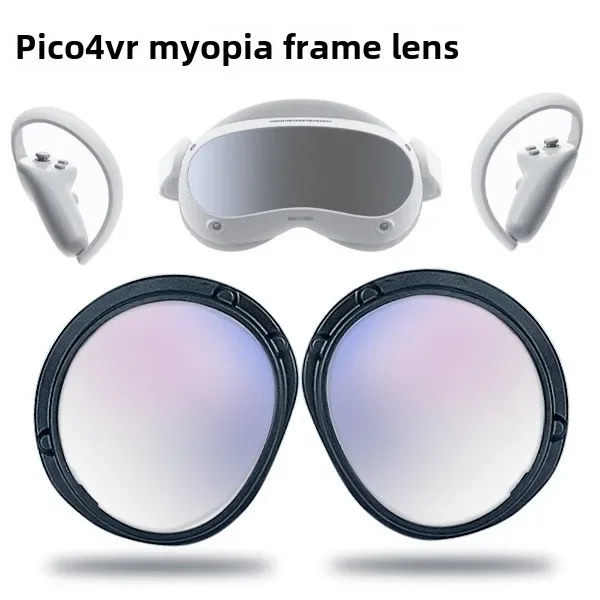 New for PICO4 ultra magnetic myopia glasses frame anti blue light lens injection molded VR accessory