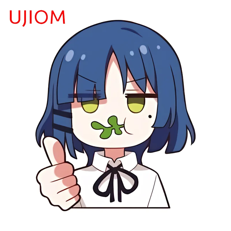 Image of UJIOM Kawaii Yamada Ryo Anime-Graffiti-Wandaufkleber, exquisiter, attraktiver Kleiderschrankaufkleber, bezaubernde, trendige Dekoration für Computergehäuse
