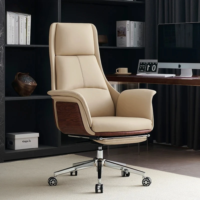 Modern Swivel Office Chair Throne Ergonomic Backrest Comfortable Computer Office Chair Arm Cushion Muebles Trendy Furniture