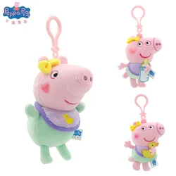 100% Genuine Peppa Pig Evy dinosaur Teddy Bear Peppa George Evie Plush Toy Boy Girl Birthday Gift Toys Christmas Stuffed Doll