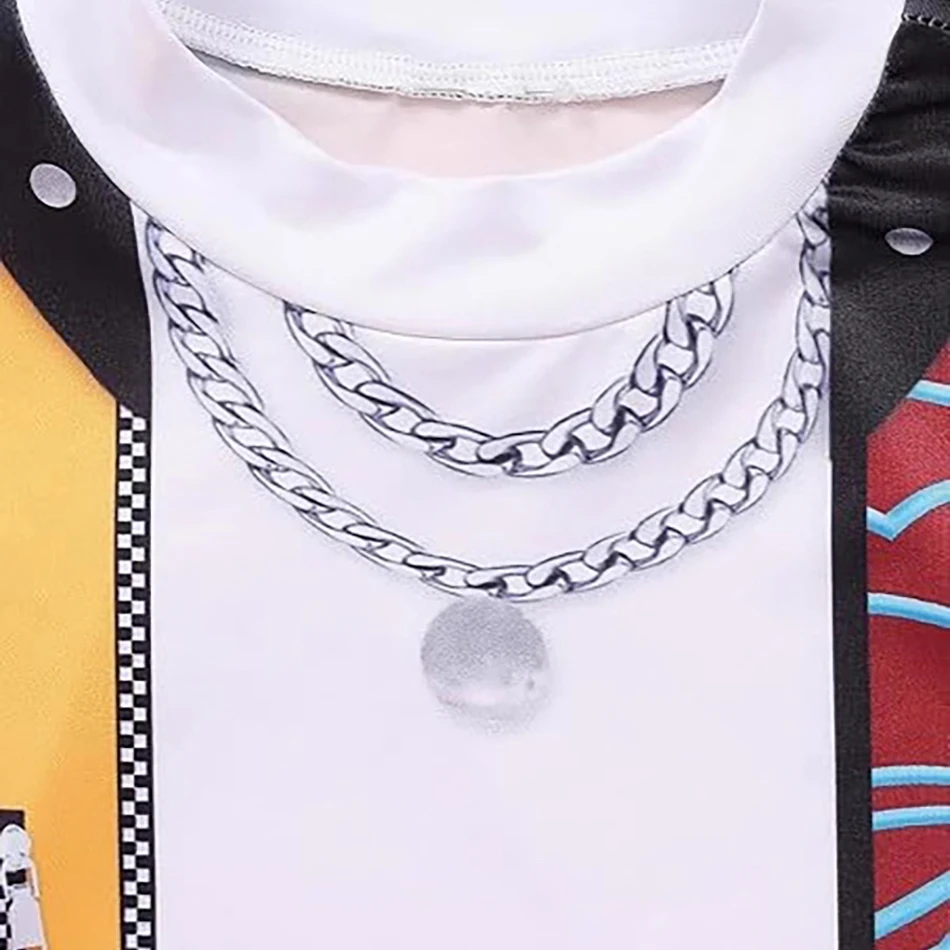 3 قطعة مجموعات عيد الميلاد البوب الاطفال كرنفال الكرة هنتر فستان بنات حفلة عيد ميلاد كعكة شيطان تأثيري الملابس أزياء الهالوين #4