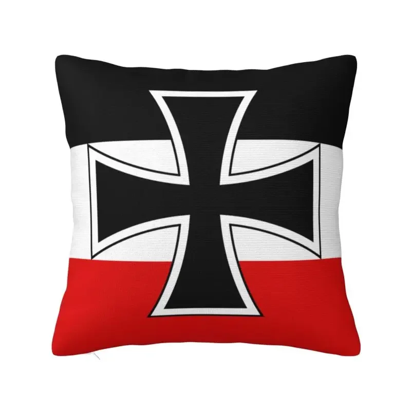 

Flag Of German Empire Cushion Cover 40x40cm National flag Velvet Nordic Pillow Case for Sofa Home Decor