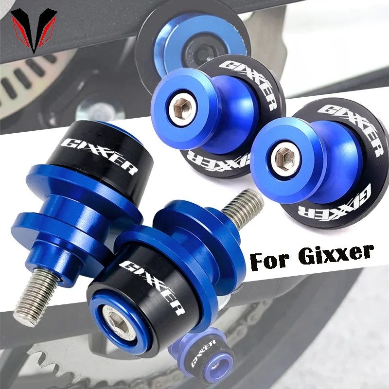 

For Suzuki GIXXER 250 SF 150 125 GIXXER 250SF 2018-2022 2023 CNC 8mm Swingarm Spools Slider Stand Screw Motorcycle Accessories