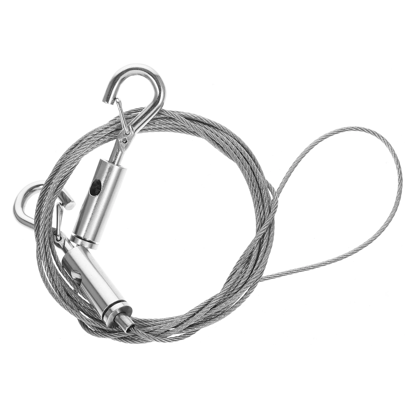 

Stainless Steel Hanging Wire Heavy Duty Picture Frame Cord Silver Wall Decor Mirror Lanyard String Frames Painting Kit