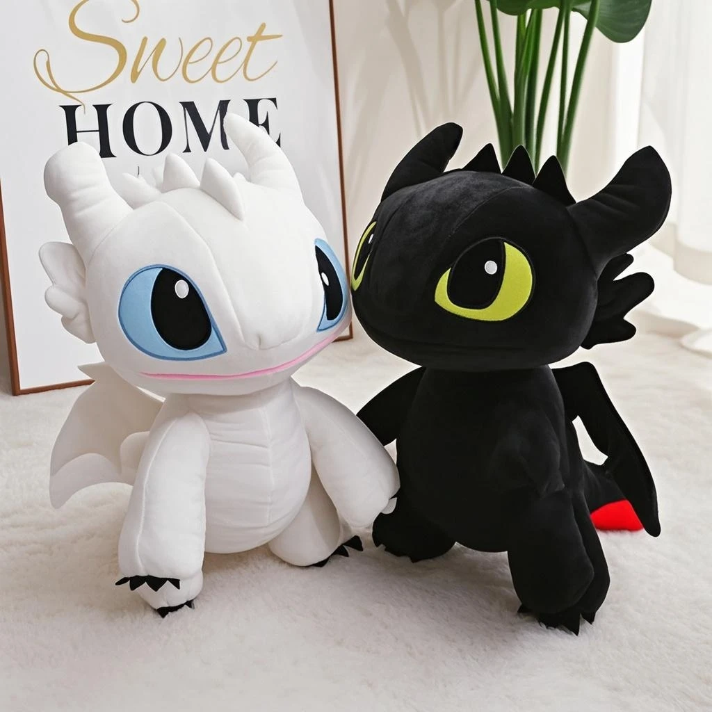 

How To Train Your Dragon Anime Figures Toothless Plush Toy Doll Toothless Plush Toy Room Children Toy Cute Kawaii Birthday Gift