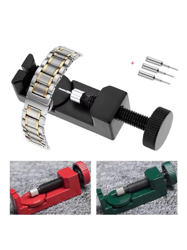 Stainless Steel Watch Band Remover Tool Watch Repair Tools Kits Adjuster Pins Bracelet Link Remover Spring Bar Set Accessories