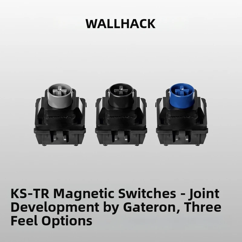 Wohak Ks-tr  Magnetic Switch 95 Pieces Rgb Light/ Medium/heavy‑force Magnetic Switch Switches For Custom Keyboard Accessories